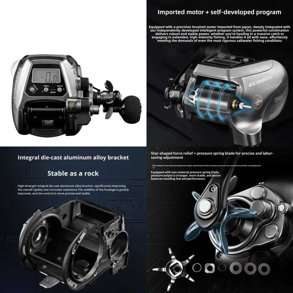 Electric Fishing Reel - 【2026 Bestseller】 Ecooda Neue EZH5000 Elektrische