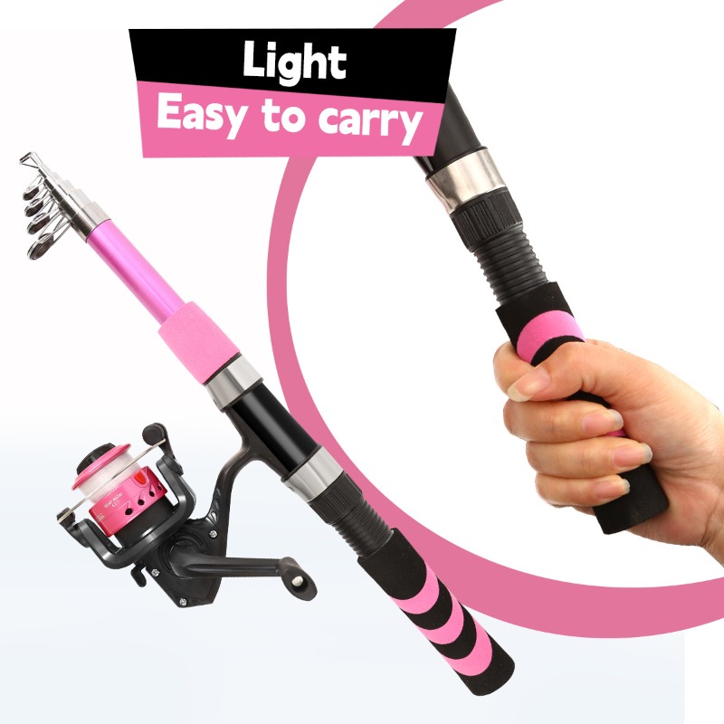 Fishing Equipment For Kids - Angelruten-Kombi-Set für Kinder und Erwachsene, Anfänger,