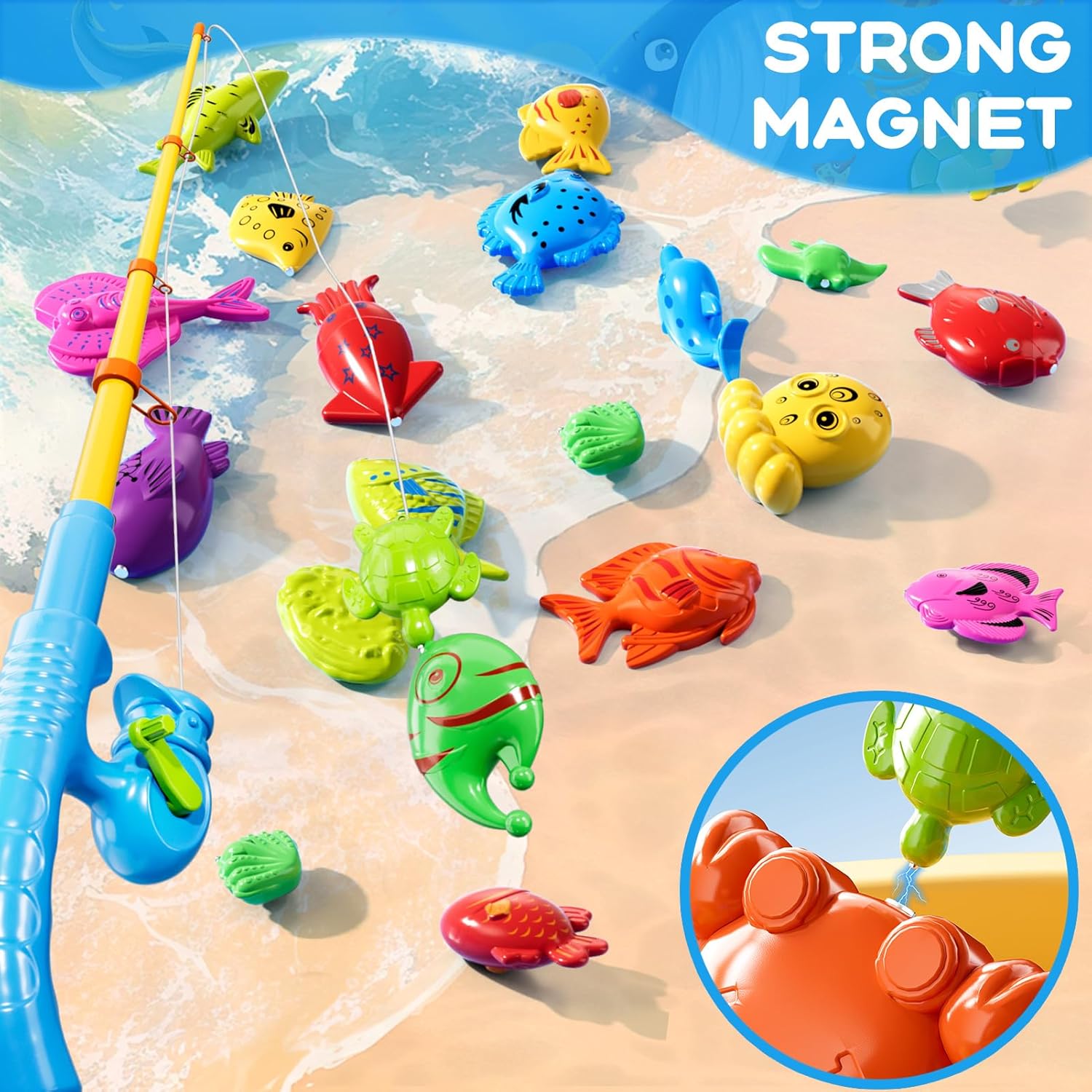 Kinder-Badewannenspielzeug zum – Fishing Equipment For Kids Bewertung und Preis