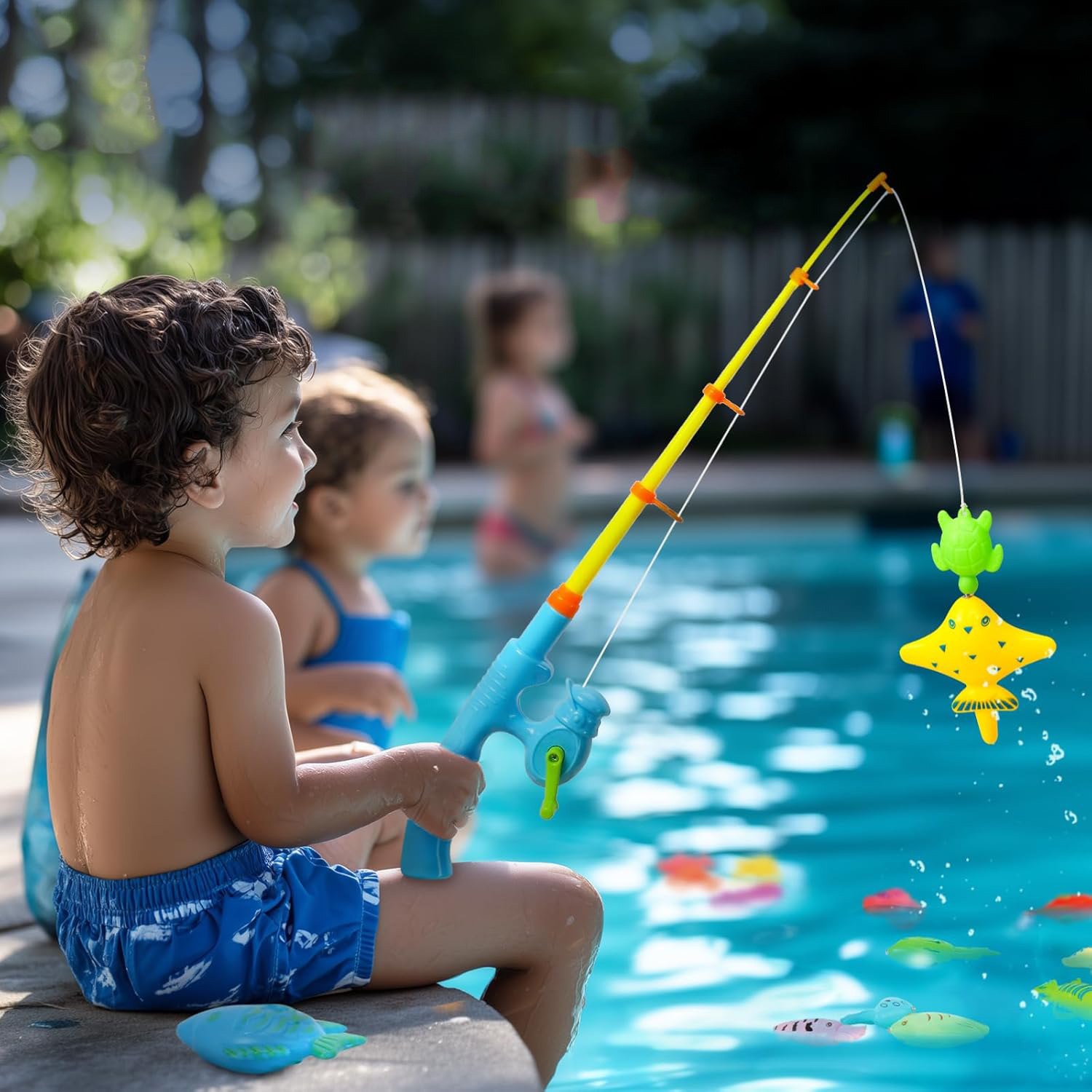 Kinder-Badewannenspielzeug zum – Fishing Equipment For Kids Bewertung und Preis
