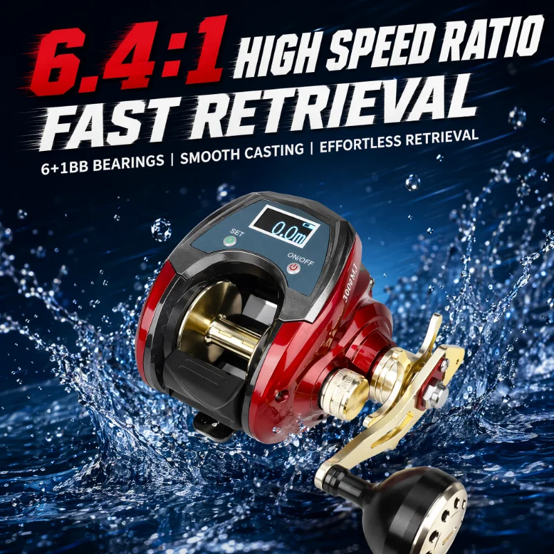 DEUKIO Digital-Display Baitcas – Electric Fishing Reel Bewertung und Preis