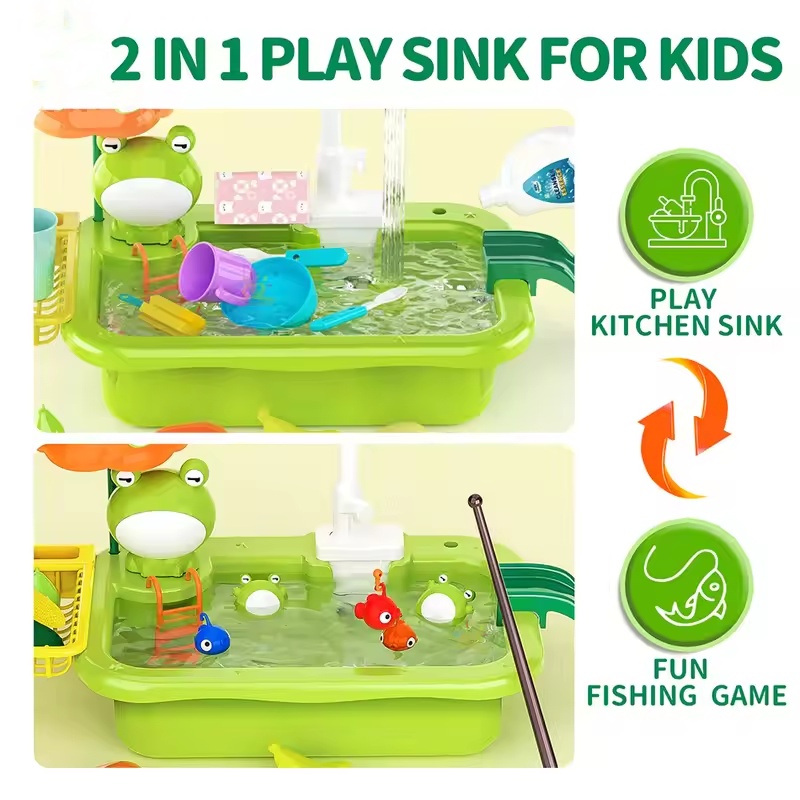 Neues Kinder-Küchenspülbecken  – Fishing Equipment For Kids Bewertung und Preis