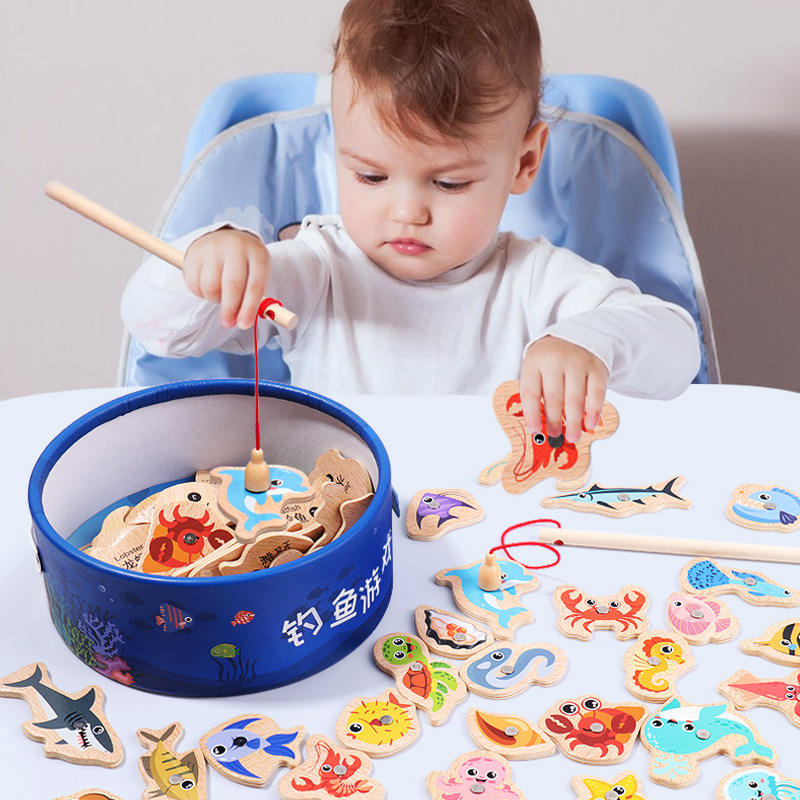 Holz Magnetische Angeln Spielz – Fishing Equipment For Kids Bewertung und Preis