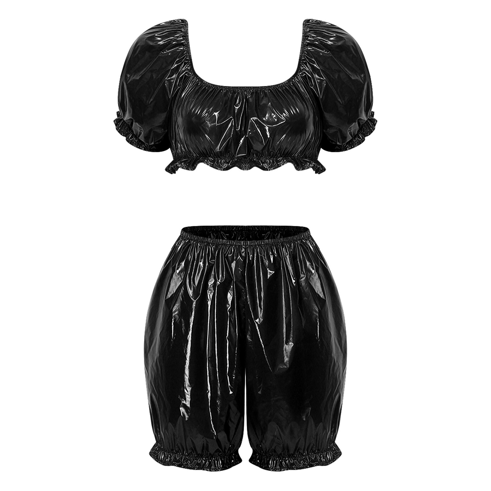 Damen Wet-Look PU-Leder Clubwe – Waders Bewertung und Preis